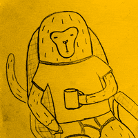 coffee sitting GIF by alexchocron