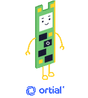 Tech Computer Sticker by ortial