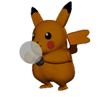 3D Pokemon Sticker
