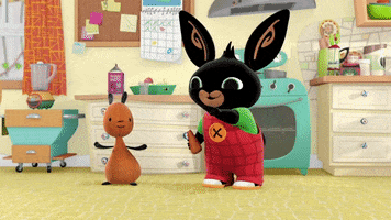 BingBunny bing bingbunny flop dancing GIF