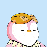 Friends Hello GIF by Pudgy Penguins