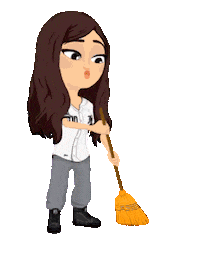 Girl Emoji Sticker by Ulya Kurbanova