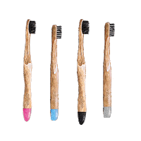 natboobrush cute bamboo natboo bambootoothbrush Sticker