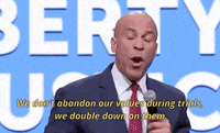 Cory Booker Speech GIF