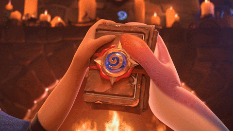 excitement hearthstone GIF