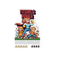 fitgirls workout 운동 fitgirls 바디프로필 Sticker