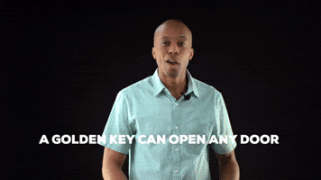 A golden key can open any door