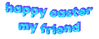 Happy Easter Sticker by Alissandra