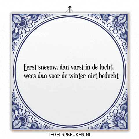 Winter Nl GIF by Tegelspreuken.nl
