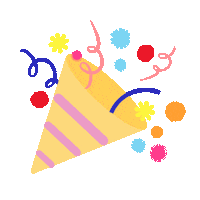 Emoji Celebrate Sticker by OhHelloPetal