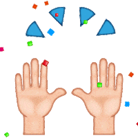 Happy Hi Five Sticker by emoji® - The Iconic Brand