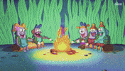 Scared Patrick Star GIF by SpongeBob SquarePants