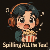Shocked Tea Time GIF by Persona