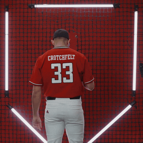 Zach Crotchfelt GIF by Texas Tech Baseball