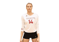 Saints Volleyball Player Sticker by Aquinas Volleyball