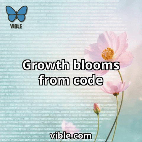 Flowers Empower GIF by Vible