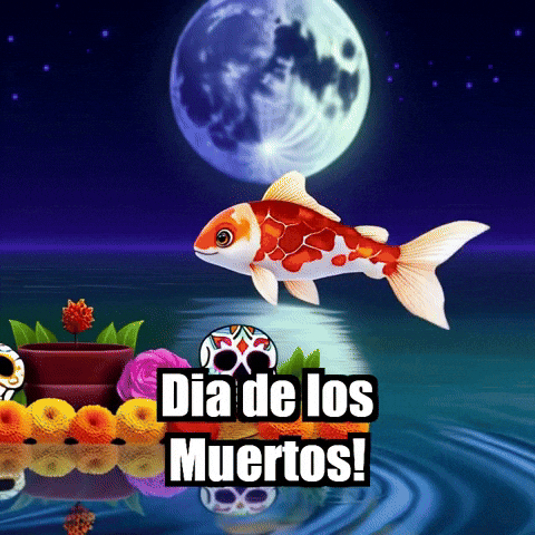Day Of The Dead Mexican GIF by TheConfishius