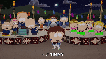 jimmy singing GIF by South Park 