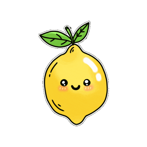 Fruit Lemon Sticker