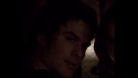 the vampire diaries damon salvatore eyes GIF