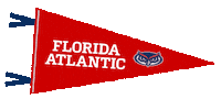Fau Sticker by Florida Atlantic University