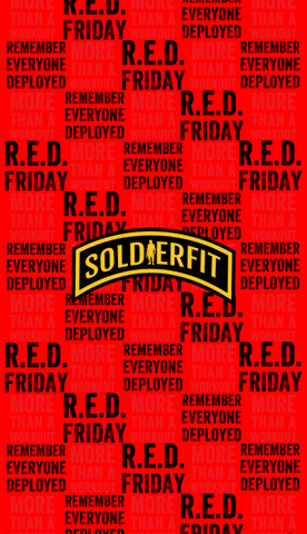 Soldierfithq giphygifmaker giphygifmakermobile red friday soldierfit GIF
