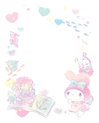 Pink Sticker by Sanrio Korea