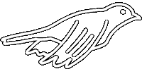 Art Flying Sticker by Ben Stillman