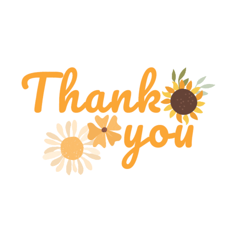 Summer Thank You Sticker by Beauty by Earth