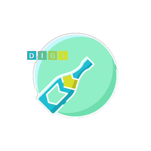 Fun Smile Sticker by DigiOutsource