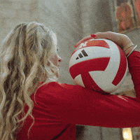 Nebraska Volleyball GIF by Huskers
