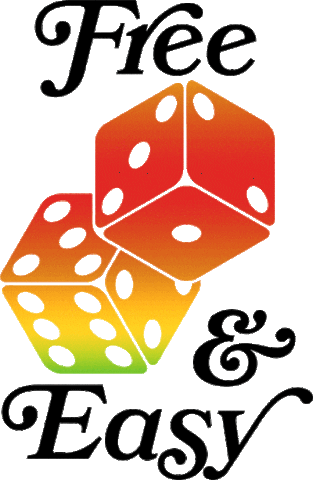 Rainbow Dice Sticker by Free & Easy
