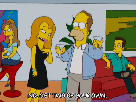 happy homer simpson GIF