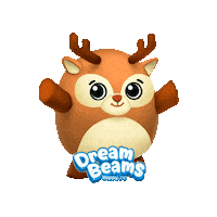 Robert Plushie Sticker by Dream Beams World
