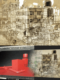 3D Canada GIF by Alex Boya