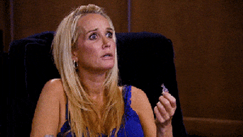 horrified GIF