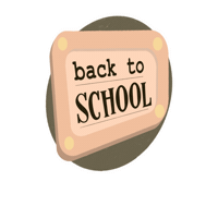 Back To School Sticker