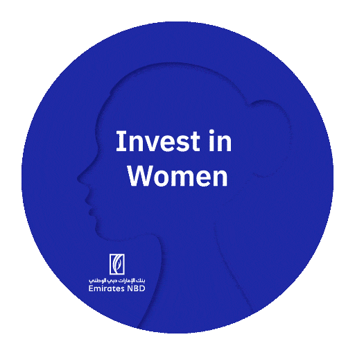 Women Invest Sticker by EmiratesNBD