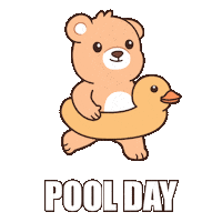 Happy Teddy Bear Sticker by BEARISH