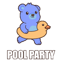 Happy Teddy Bear Sticker by BEARISH