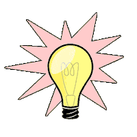 Idea Lamp Sticker