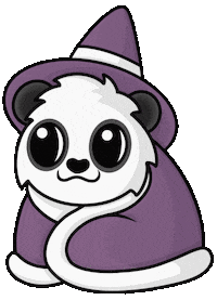 Witch Panda Sticker