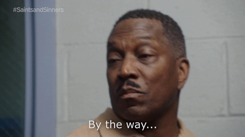 says hi saints and sinners GIF by Bounce