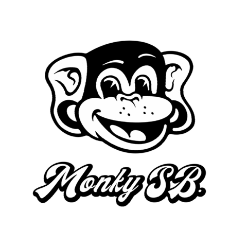 monkysb skate monkey sk8 mono Sticker