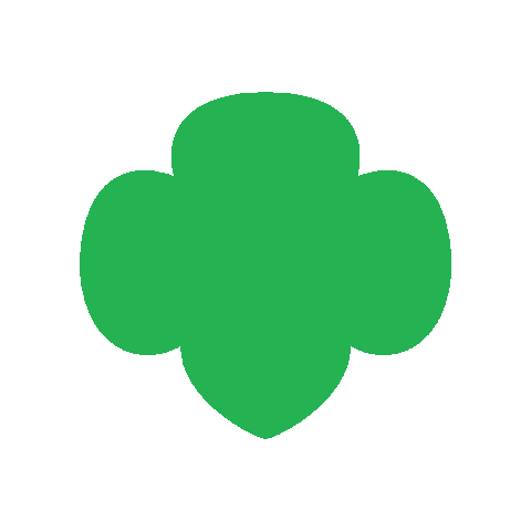 Girl Scouts Trefoil Sticker by Girl Scouts of Greater Iowa