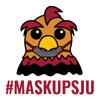 Mask Icare Sticker by Saint Josephs University