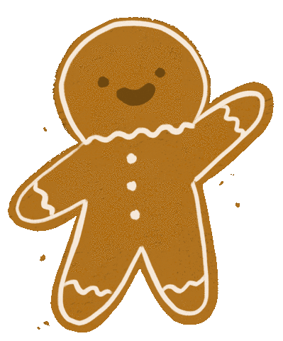 Christmas Gingerbread Sticker by Nama Official