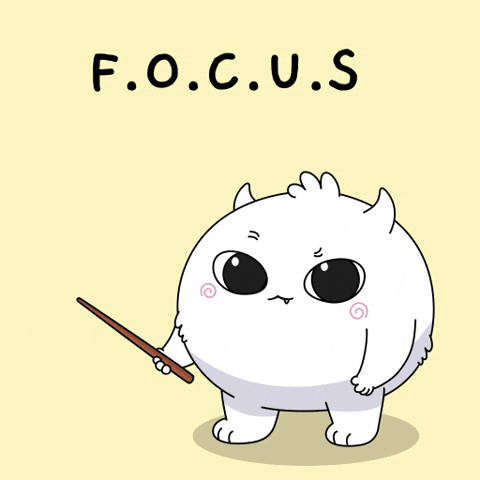 Focus Minions GIF by Dokis