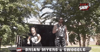 TalkNShop wwe wrestling aew wwf GIF