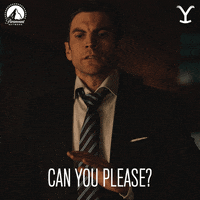 Paramount Network Please GIF by Yellowstone